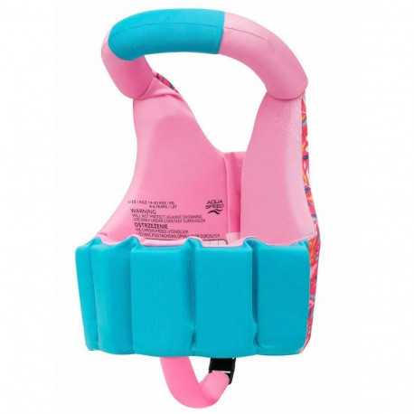 Ujumisvest Aqua Speed Pals roosa/sinine 19-30 kg