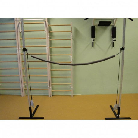 Kõrgushüppe nöör kattega + raskused 4.5m