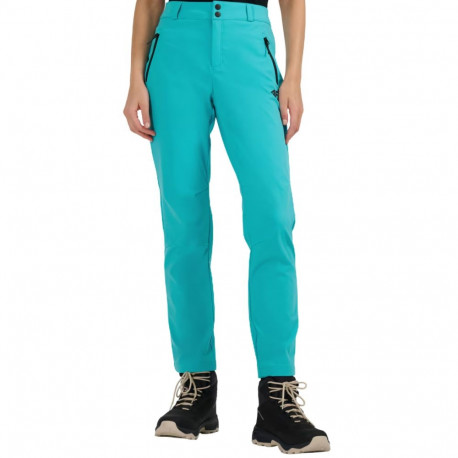 4F naiste matkapüksid FNK F0988 4FWAW25TFTRF0988 48S S softshell, türkiissinine