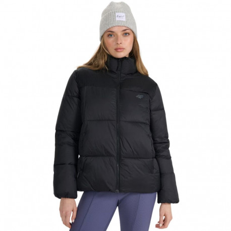 4F naiste tepitud jope F581 4FWAW25TDJAF581 20S 2XL, süsimust