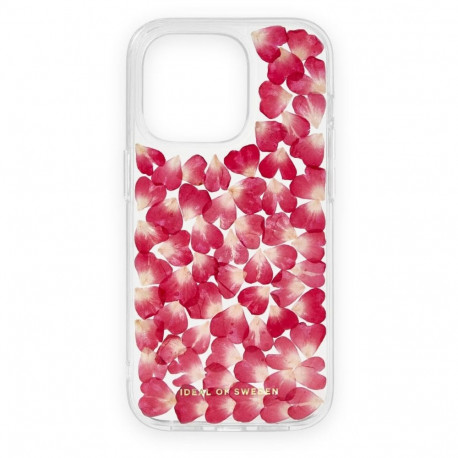 Mobiili tagakaas Ideal of Sweden iPhone 14 Pro, Clear Red Roses