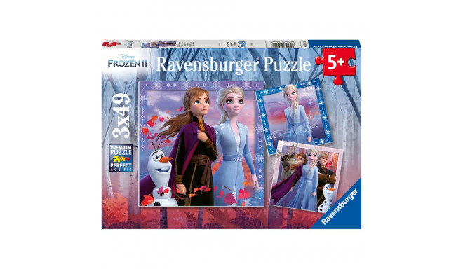 Ravensburger pusle  3x49 tk Frozen