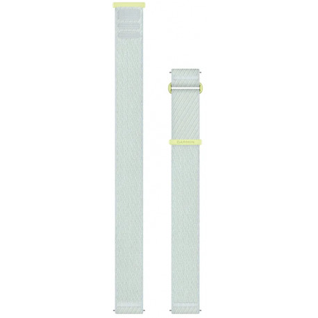 Garmin watch strap Quick Release ComfortFit Fabric 20mm, citron/cloud blue