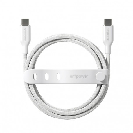 PanzerGlass empower 60W USB-C to USB-C Cable USB 2.0 1.2M White