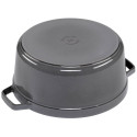 Staub ümmargune cocotte, 26cm malmist, grafiithall
