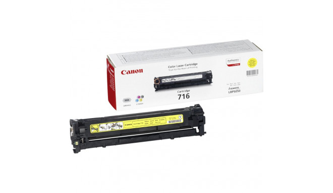 Canon tooner 716 Y, kollane