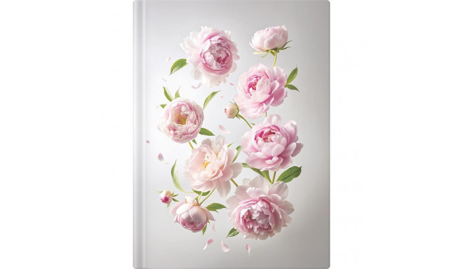 Raamatkalender A5 NÄDAL, Pilt  2, vertikaal, kõvaköide, kunstnahast kaantega 2026a.