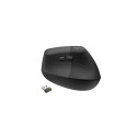 Logitech Lift Vertical for Business Wireless Mouse RF Wireless + Bluetooth, 4000 DPI, Graphite