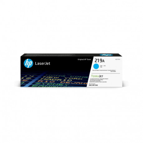 HP 219A (W2191A) Toner Cartridge, Cyan