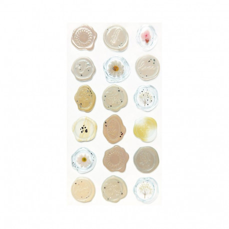 Kleebised - helebeežid kirjapitsatid, 18tk