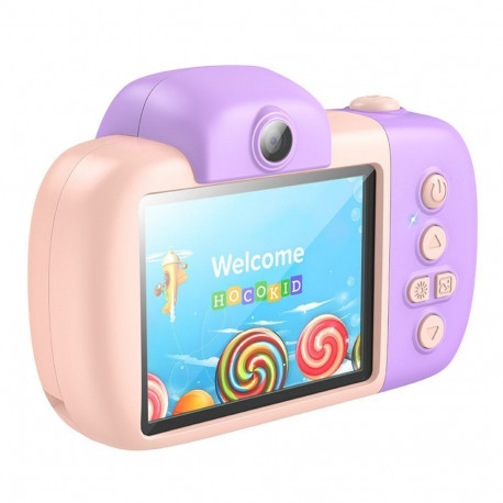 Hoco Digital kids camera Hoco 2MP 2,4" Full HD DV201 pink