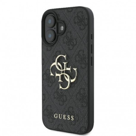 Guess GUESS case for IPHONE 16 GUHCP16S4GMGGR (4G PU Big Logo) black
