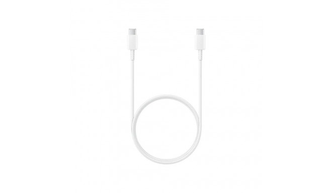 Samsung - EP-DA705BWE Samsung USB-C/USB-C Data Cable White
