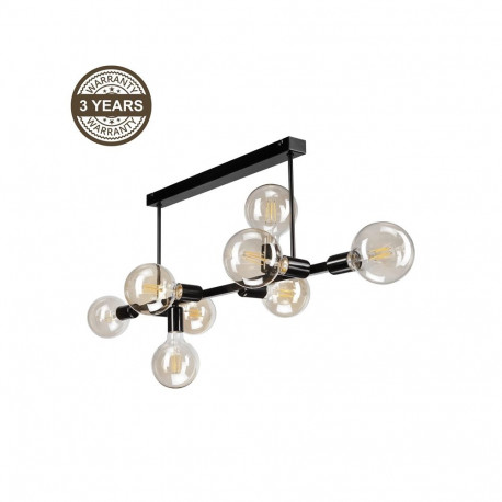 CEILING LIGHT ANARI LM-8.146 8XE27 BLACK