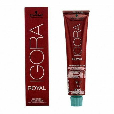 Ammoniaagivaba juuksevärv Igora Royal Schwarzkopf 14622 Nº 9-1 Nº 9.0-rubio muy claro Nº 8.0-rubio c