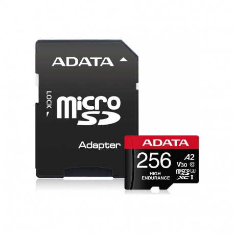 Adata mälukaart microSDXC 256GB High End UHS-I U3  + adapter