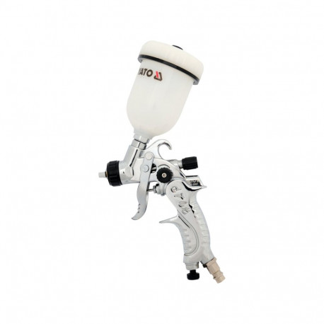 Yato YT-2357 GRF HVLP spray gun, 0.1L, 0.8mm, 0.2-0.3MPa, 220l/min, 0.07-0.11l/min, 3/8", 67dB(A), 7