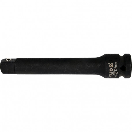 Yato YT-1061 extension bar 1/2", 125mm, CrMo SCM-440, phosphated, GRD