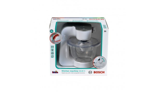 Bosch food processor, silver