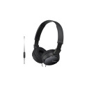 Sony | Headphones | MDR-ZX110 | Wired | Over-Ear | Black