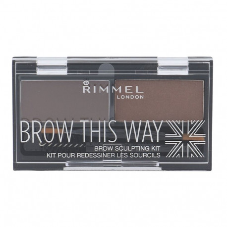 Rimmel London Brow This Way (2ml) (002 Medium Brown)
