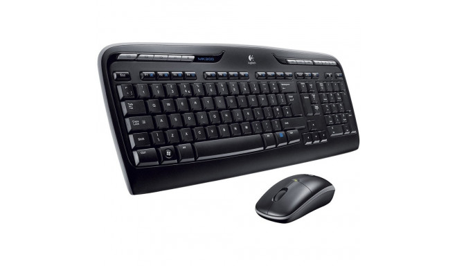 LOGITECH MK330 Wireless Combo - BLACK - NORDIC