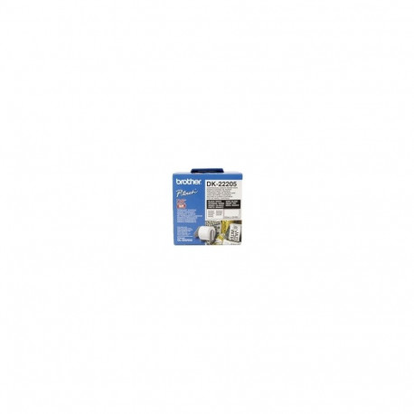 Brother | DK-22205 Continuous Length Paper Label | White | DK | 30.5 m