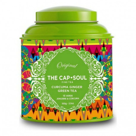 Roheline tee The Capsoul Té Granel Kurkum Ingver 100 g