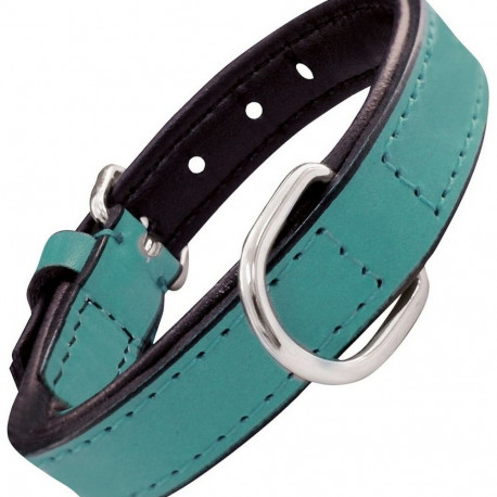 Koera kaelarihm Gloria Polsterdatud Türkiissinine (50 x 2,5 cm)