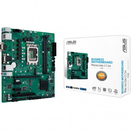 Asus emaplaat PRO H610M-C D4-CSM 1700