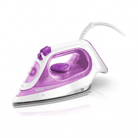 Braun TexStyle 3 SI 3030PU, steam iron (white/purple)