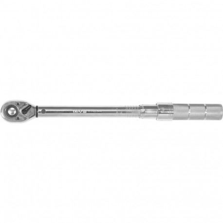 Yato torque wrench YT-07500, 10-60 Nm, 3/8" 9.5 mm, CW ±4, CCW ±4 %, alloy steel, rotation switch, c