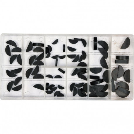 80 Pcs Feather Keys Assortment YT-06790 YATO