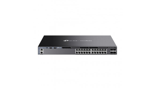 Omada võrgulüliti SG6428X L3 haldatav virnastatav 24-pordine gigabit 4×10GE SFP+