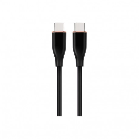 Cablexpert Premium Silicon Type-C Power Delivery (PD) Charging and Data Cable, 1.5 m | CC-USB2S-CMCM