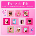 Kodak x Barbie picture hanging set Barbie Frame Squares/Clips/String