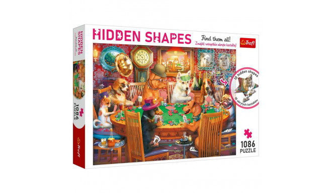 TREFL Puzzle Hidden shapes Dogs 1000 pcs