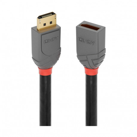 Anthra Line DisplayPort 1.4 pikenduskaabel pistik > pesa 1m, must