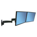 Ergotron Series 200 Combo Swing Arm, Wall Mount (Black)