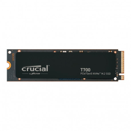 Crucial T700 4 TB, SSD (black, PCIe 5.0 x4, NVMe 2.0, M.2 2280)