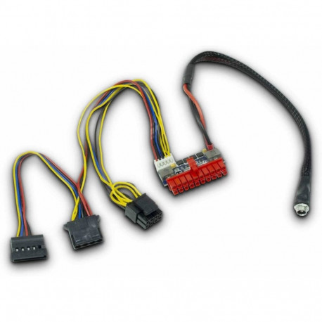 Mini-ITX toiteplokk REV. 2 120W, ilma toiteplokita, toetab kuni 120W, 0W