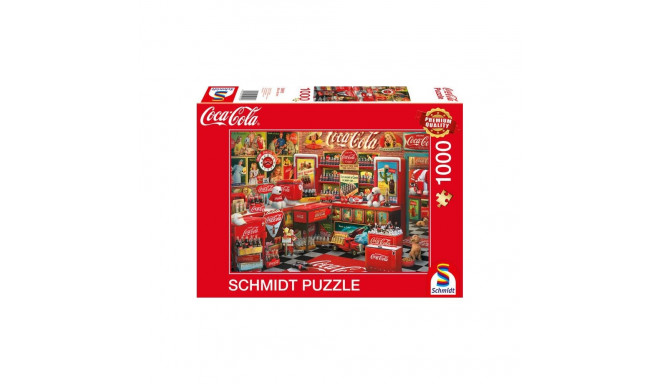 Schmidt Spiele Coca Cola - Nostalgie-Shop, jigsaw puzzle (1000 pieces)