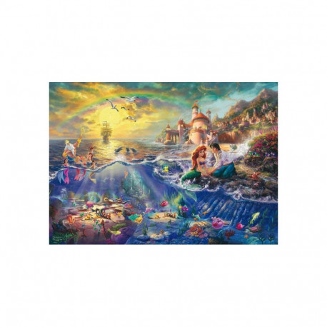Schmidt Games Puzzle Thomas Kinkade: Disney Ariel