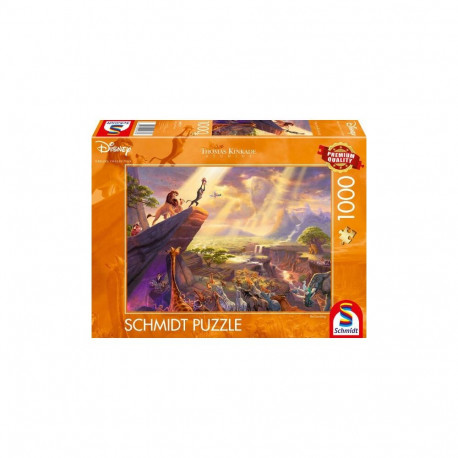 Thomas Kinkade Studios pusle Disney Dreams Collection Lõvikuningas 1000-osaline