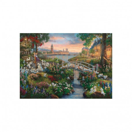 Thomas Kinkade Studios: Painter of Light - Disney 101 Dalmatiner (1000 Teile)