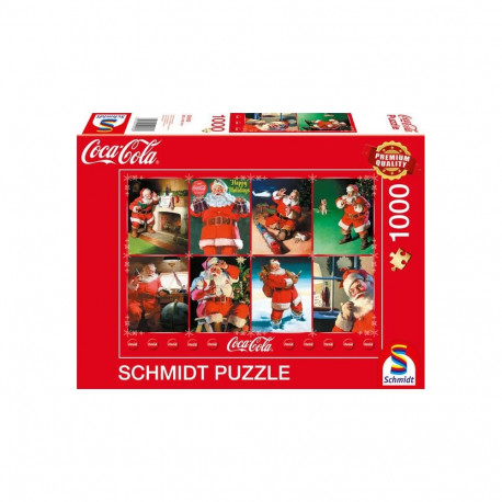 Schmidt Spiele Coca-Cola - Santa Claus, jigsaw puzzle (1000 pieces)