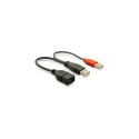 DeLOCK - Y-Splitter USB 2.0 - 23cm - in + out