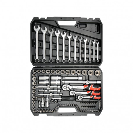Socket Set 1/4", 3/8" & 1/2" 111Pcs YT-38831 YATO