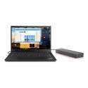 Lenovo ThinkPad Hybrid USB-C koos USB-A dokk, max 2 ekraani, USB-C dokk, Ethernet LAN (RJ-45) port 1