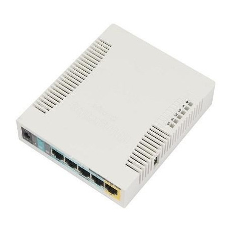 Access Point|MIKROTIK|IEEE 802.11b|IEEE 802.11g|IEEE 802.11n|1xUSB 2.0|5x10/100M|RB951UI-2HND